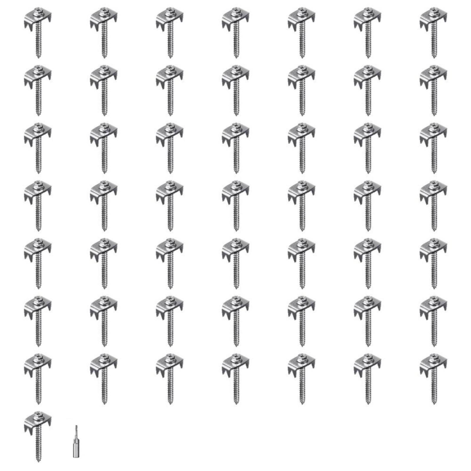 Gardening Tools Screwfix - Q235 강철 울타리 고정용 못(나사 포함)