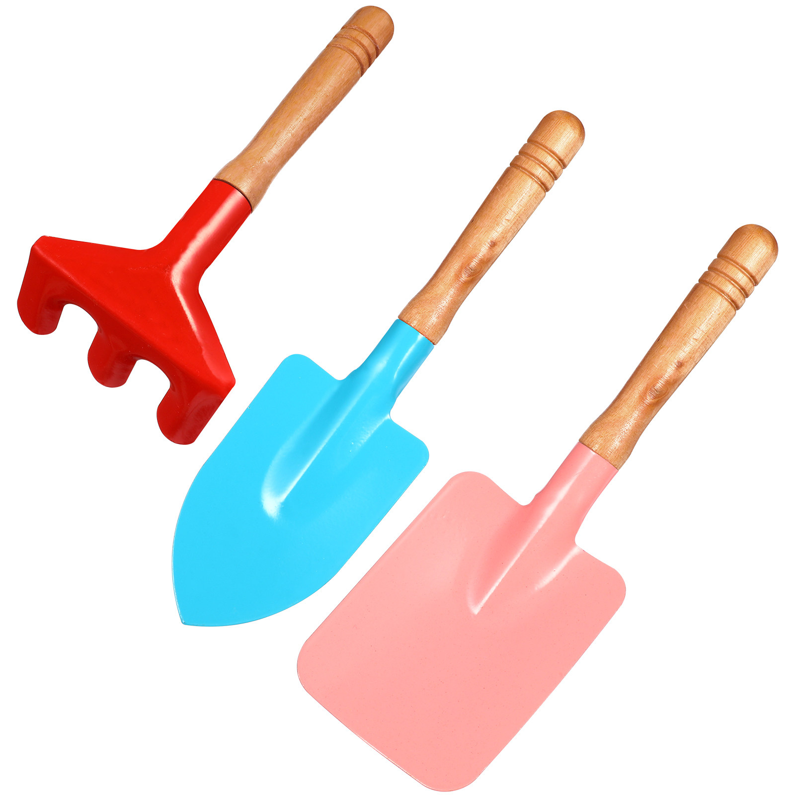Gardening Tools Kids Set - 3종 어린이 모래놀이 세트 금속 정원