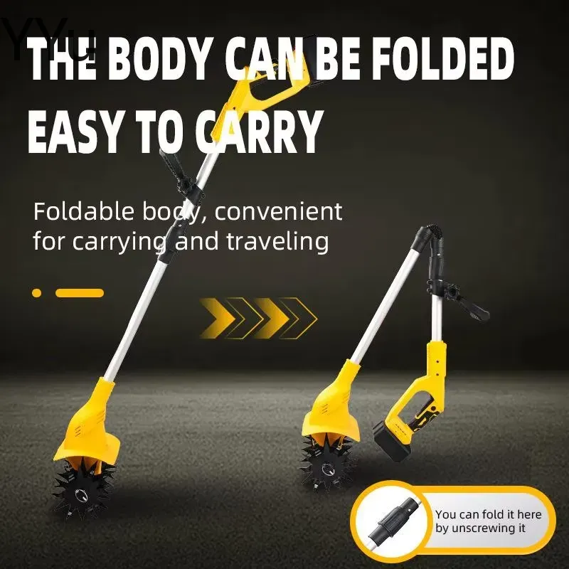 Gardening Tools Battery Powered - 무선 전기 미니 회전식 경운기, 배터리
