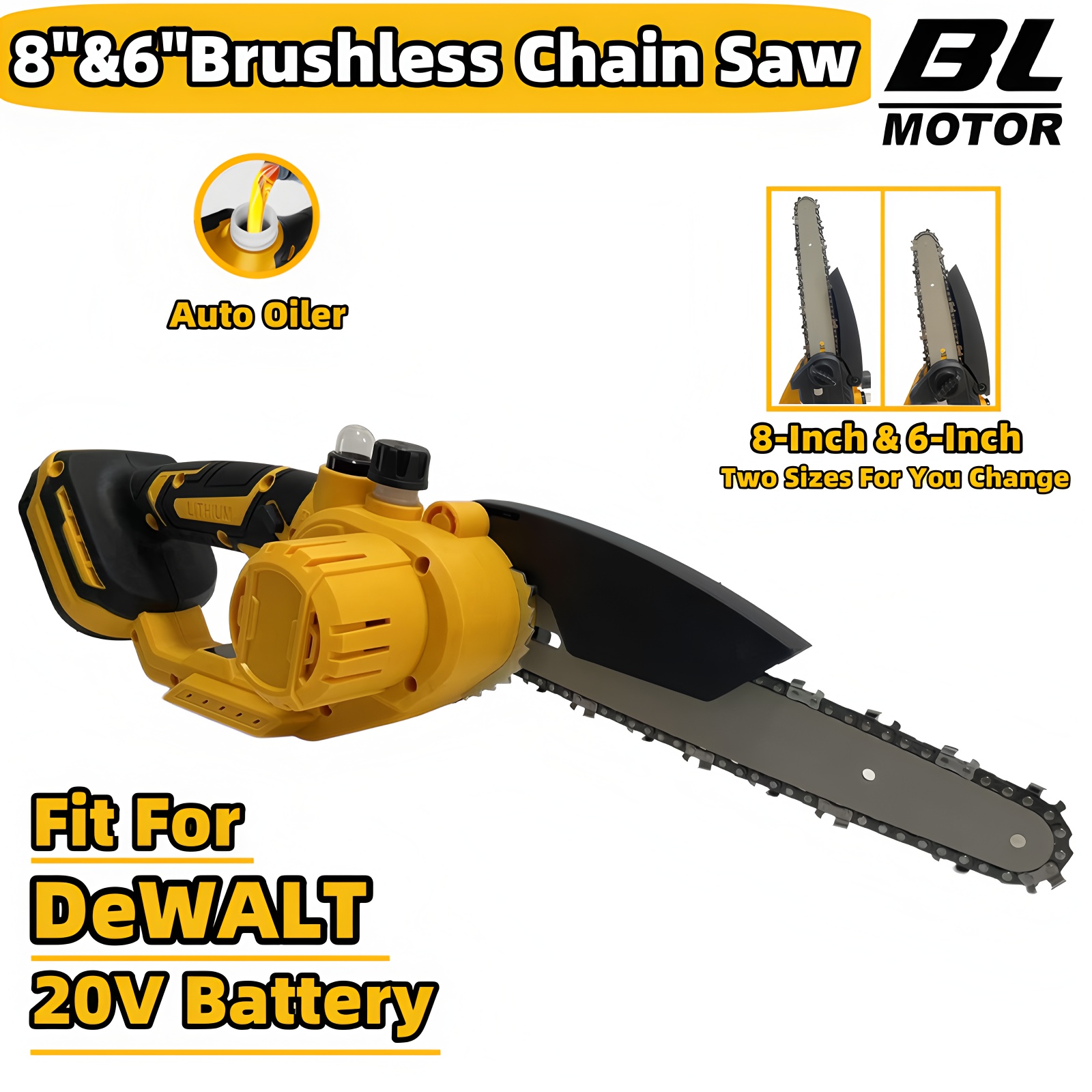 Gardening Tools Battery Powered - 브러시리스 8인치 & 6인치 전기 무선