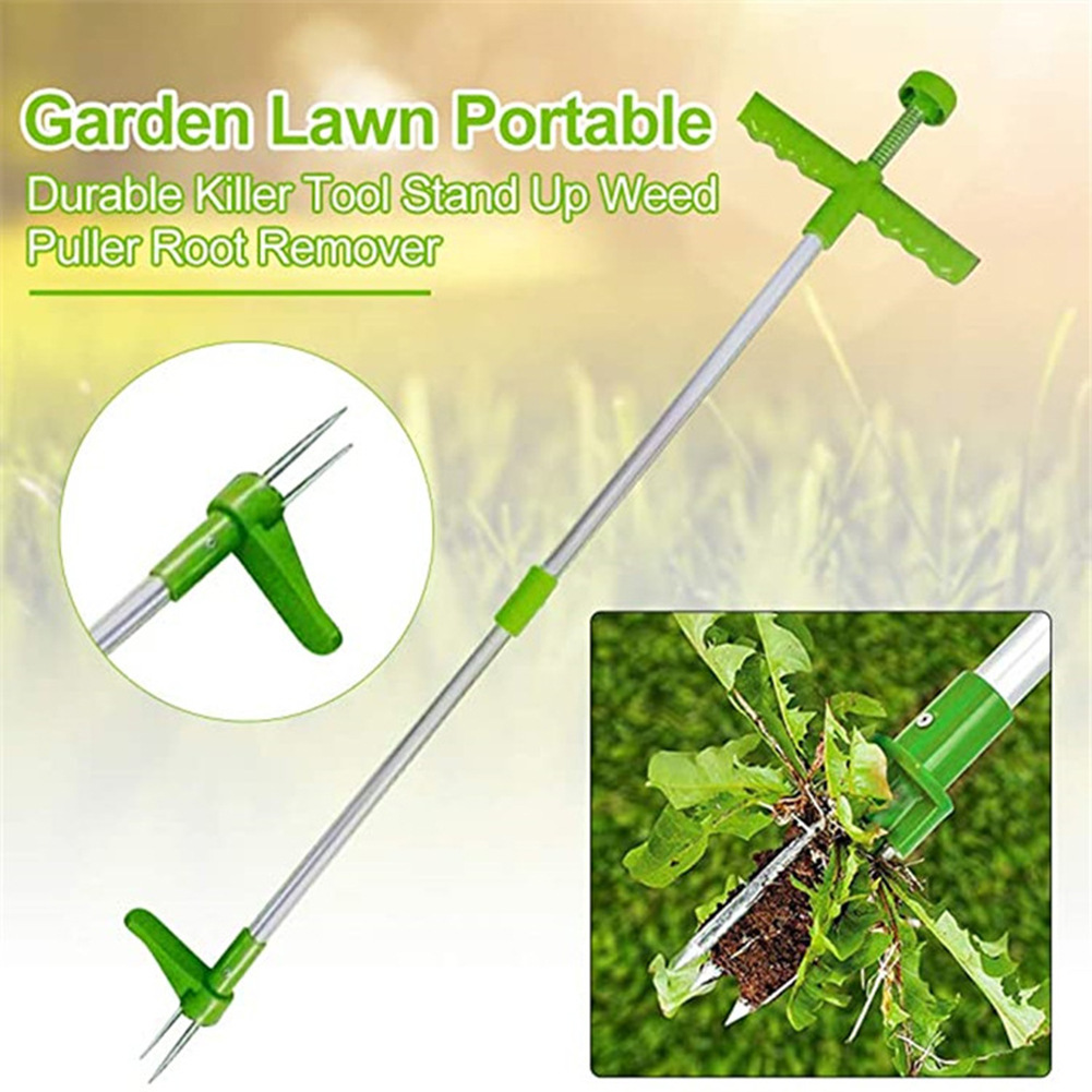 Weed Puller - 잡초 제거기, 알루미늄 튜브, 뿌리 절단기,
