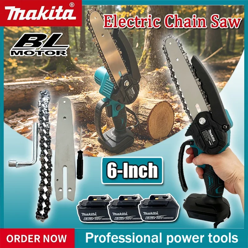Gardening Tools Battery Powered - 마키타 6인치 전기톱 휴대용 목재 절단