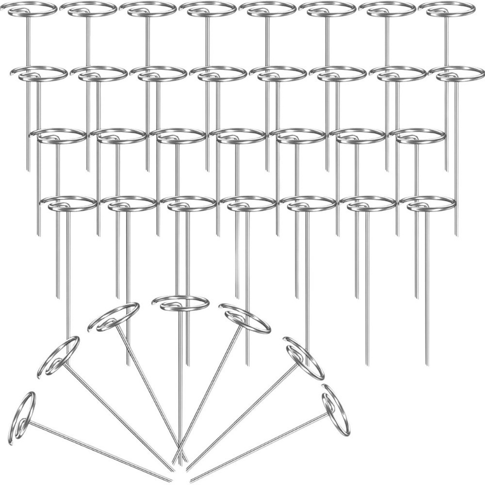 Gardening Tools For Weeds - 50개입 정원 도구 G형 그라운드 스테이크,