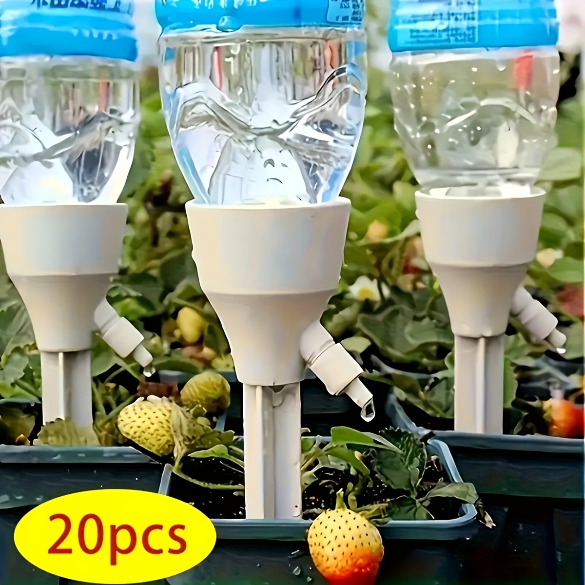 20개 자동 식물 점적 관개 키트, 조절 가능한 물 흐 - Automatic Plant Waterer 리뷰 및 가격