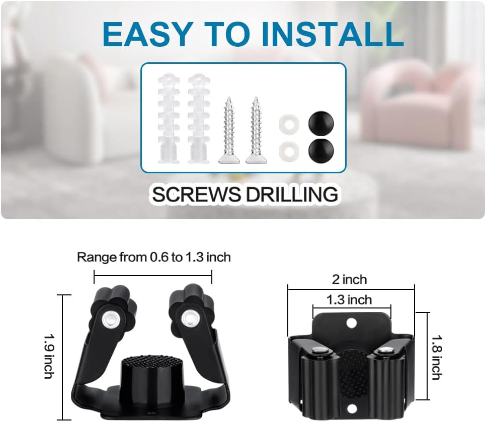 스테인리스 스틸 걸레 홀더 브러쉬 빗자루 걸이 고정 랙 - Gardening Tools Screwfix 리뷰 및 가격