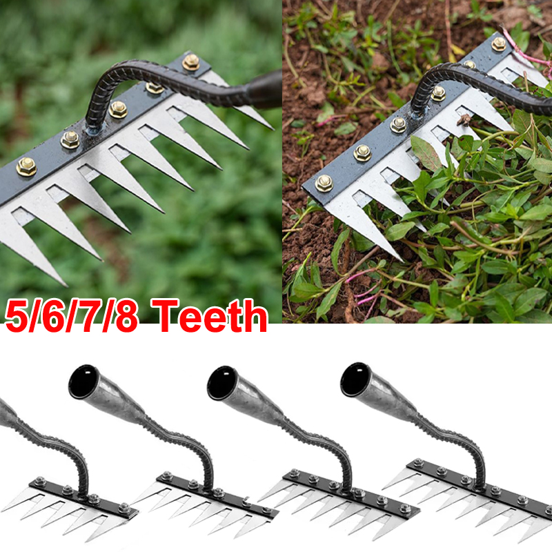 5/6/7/8 치아 철 원예 괭이 잡초 갈퀴 농장 도구 - Gardening Tools For Weeds 리뷰 및 가격