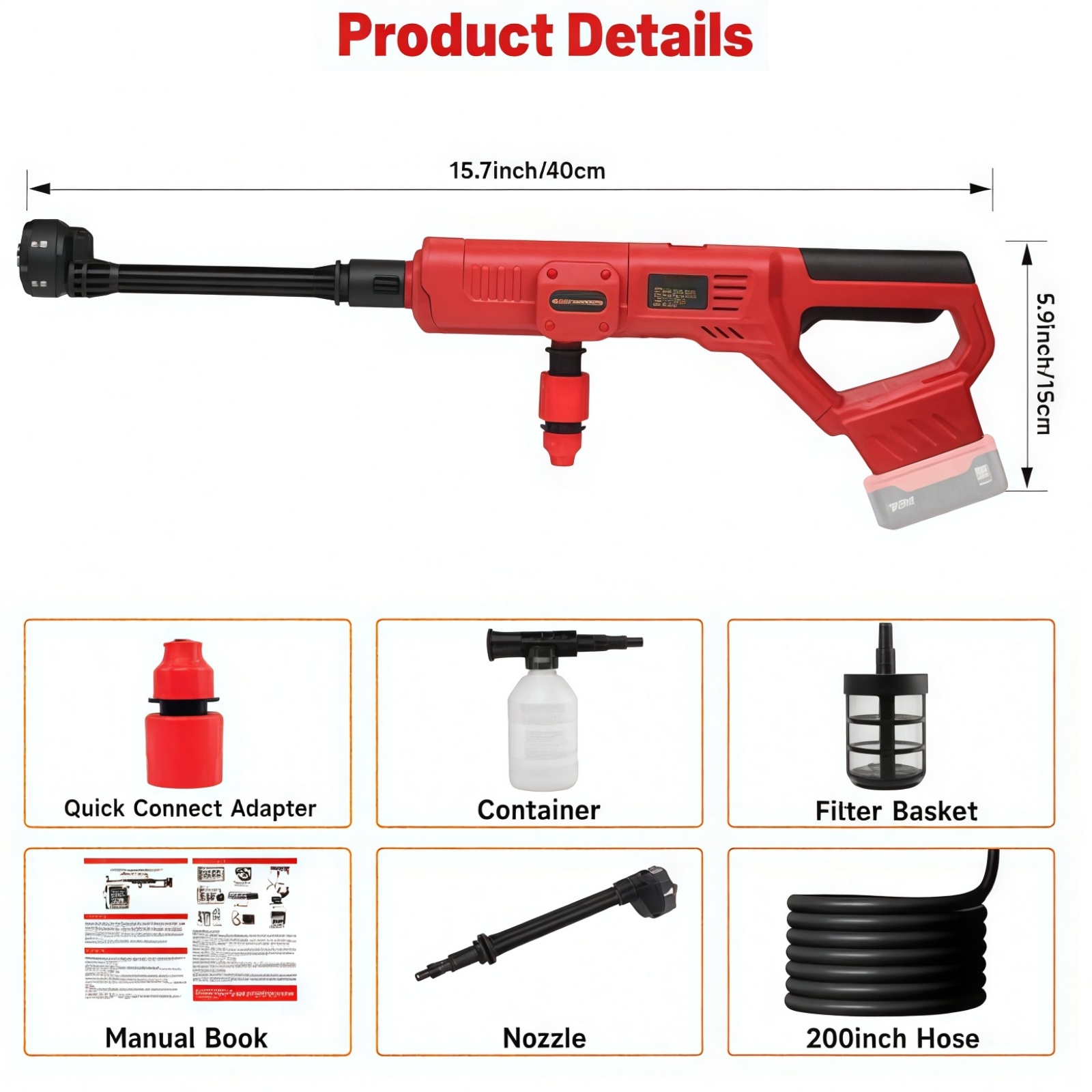 밀워키 M18 배터리용 무선 압력 세척기 1000PSI - Gardening Tools Battery Powered 리뷰 및 가격