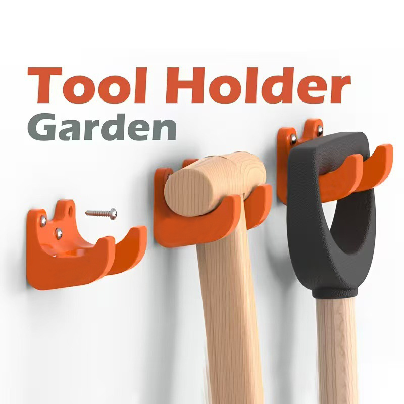 1~4개 벽걸이형 정원 도구 걸이, 긴 손잡이 도구용  - Gardening Tools Screwfix 리뷰 및 가격