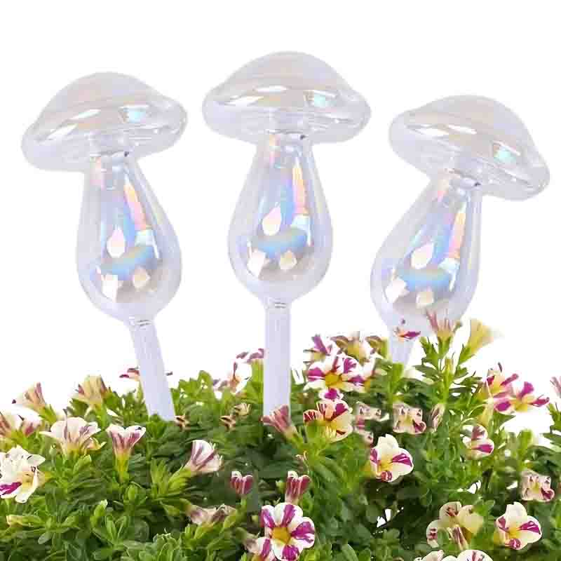 1/2PCS 유리 짚 자동 식물 급수 전구 자체 급수  - Automatic Plant Waterer 리뷰 및 가격