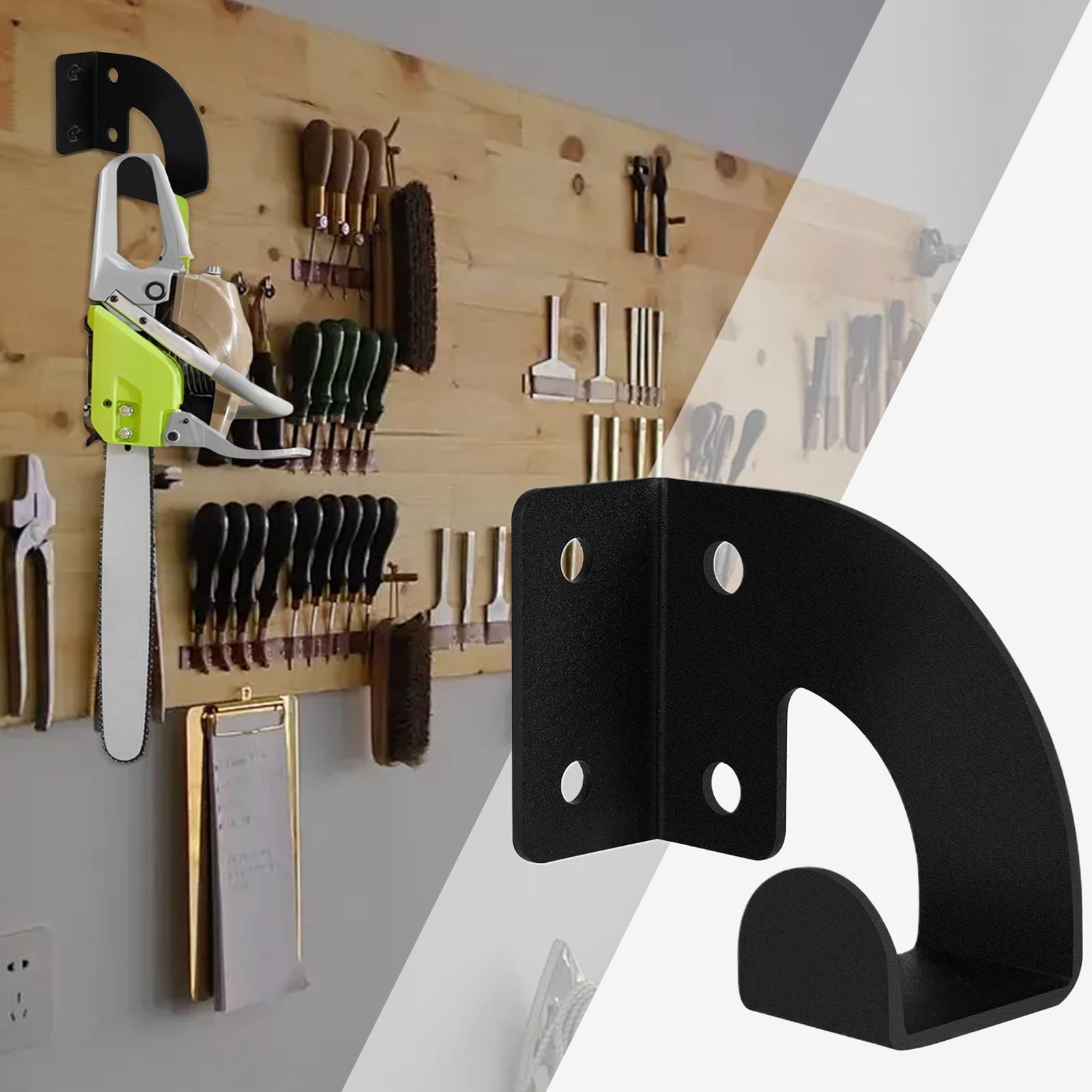 헤비듀티 체인톱 벽걸이형 홀더, 금속 랙, 차고, 작업 - Gardening Tools Types 리뷰 및 가격