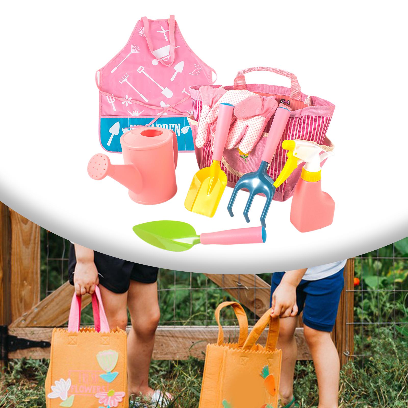 어린이 원예 도구 세트 선물용 가벼운 정원 작업 도구  - Gardening Tools Kids Set 리뷰 및 가격