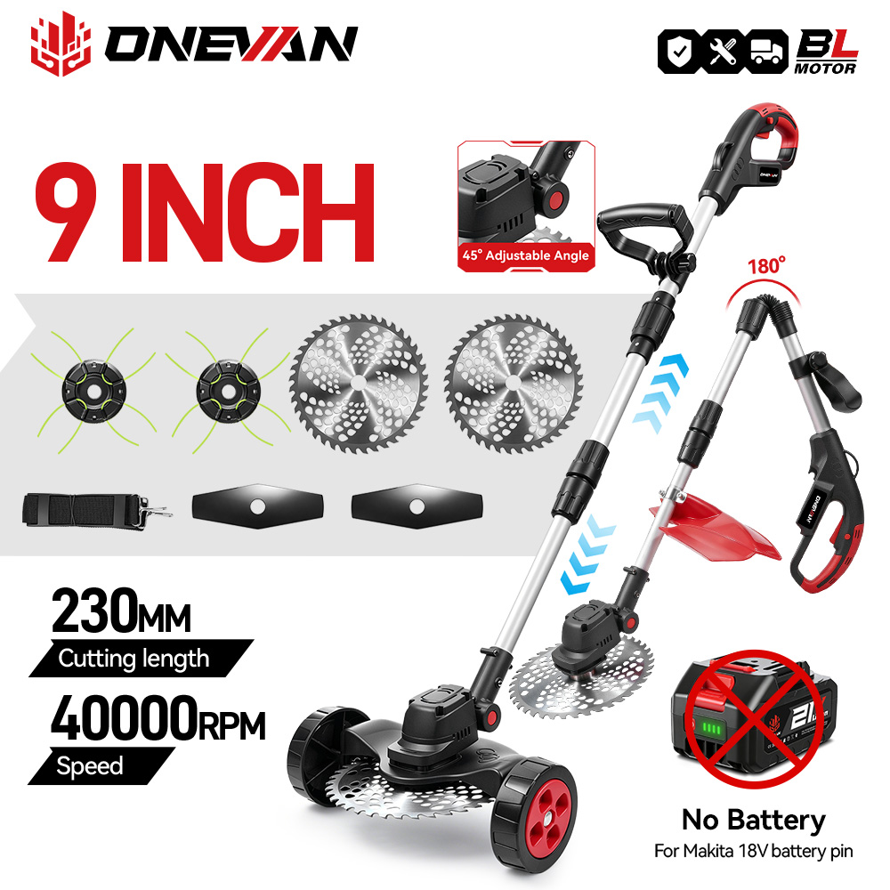 ONEVAN 9인치 40000RPM 브러시리스 전기 잔 - Gardening Tools Battery Powered 리뷰 및 가격
