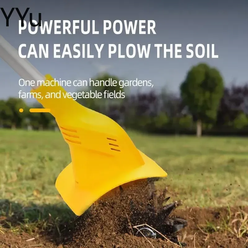 무선 전기 미니 회전식 경운기, 배터리 작동, 손으로  - Gardening Tools Battery Powered 리뷰 및 가격