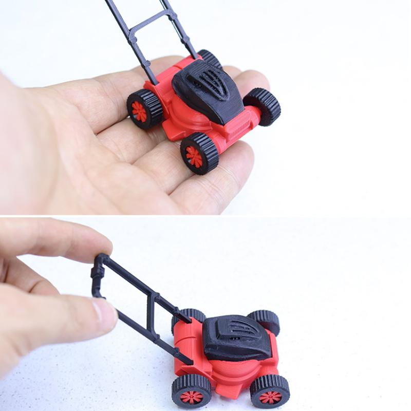 *1Pc 1:12 1:18 인형의 집 잔디 깎는 기계  - Gardening Tools 리뷰 및 가격