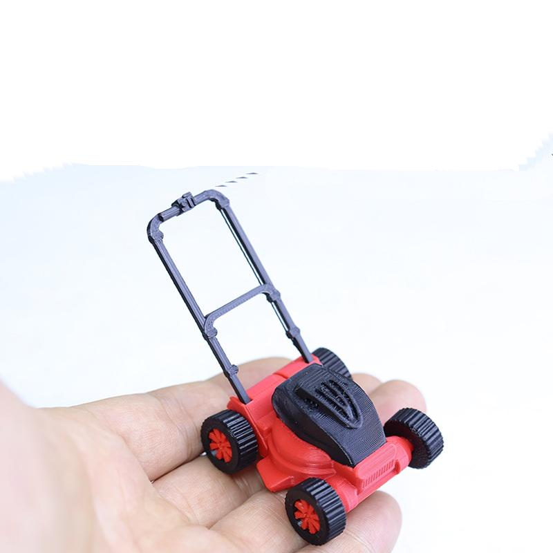 *1Pc 1:12 1:18 인형의 집 잔디 깎는 기계  - Gardening Tools 리뷰 및 가격