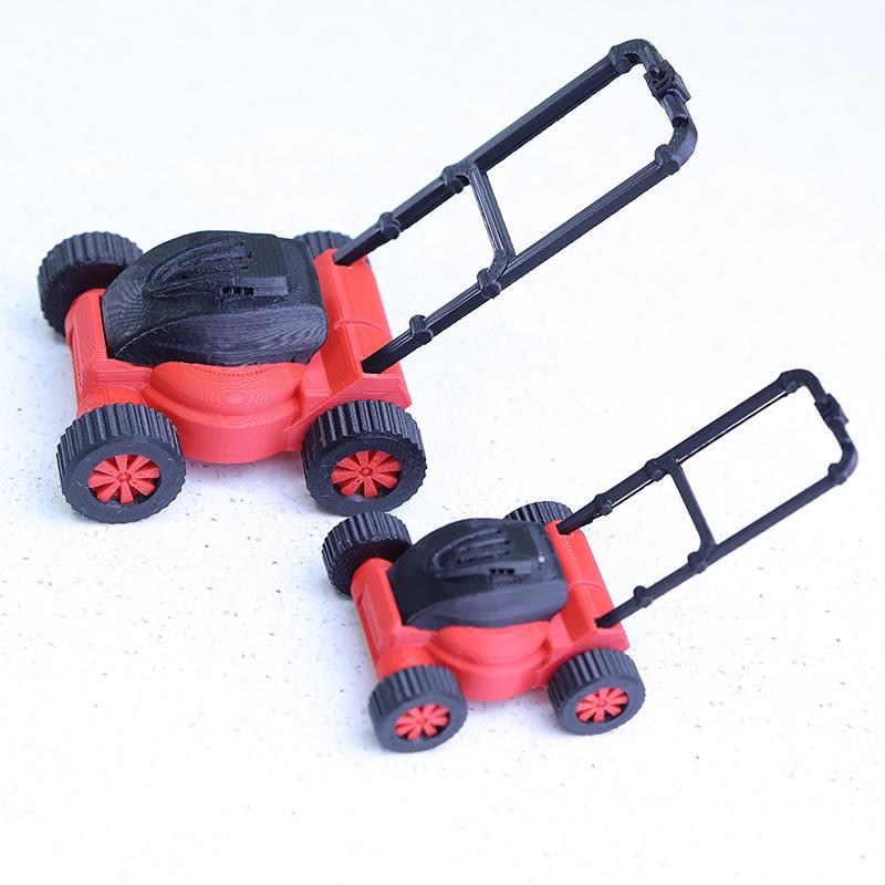 *1Pc 1:12 1:18 인형의 집 잔디 깎는 기계  - Gardening Tools 리뷰 및 가격