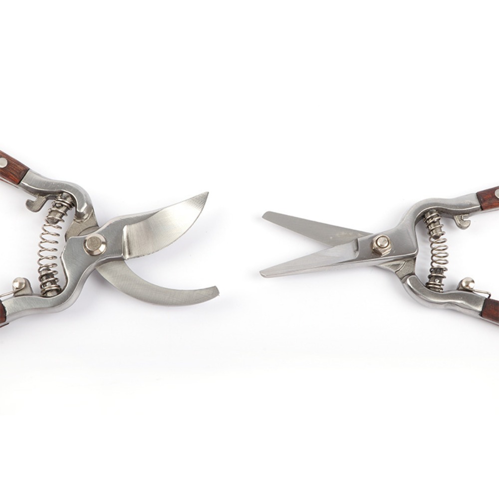 빈티지 나무 손잡이 정원 전정 가위, 과일 따기 가위, - Gardening Tools Vintage 리뷰 및 가격
