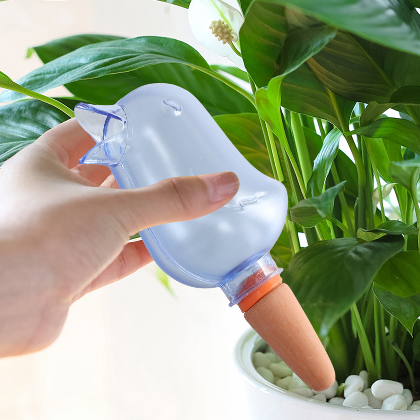 자동 식물 물방울 관개 시스템 식물을위한 새 모양 물방 - Automatic Plant Waterer 리뷰 및 가격
