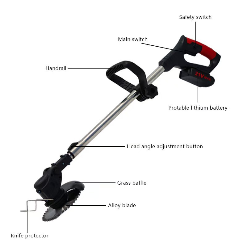 무선 리튬 배터리 20V 전기 잔디깎이 휴대용 잔디 트 - Gardening Tools Battery Powered 리뷰 및 가격
