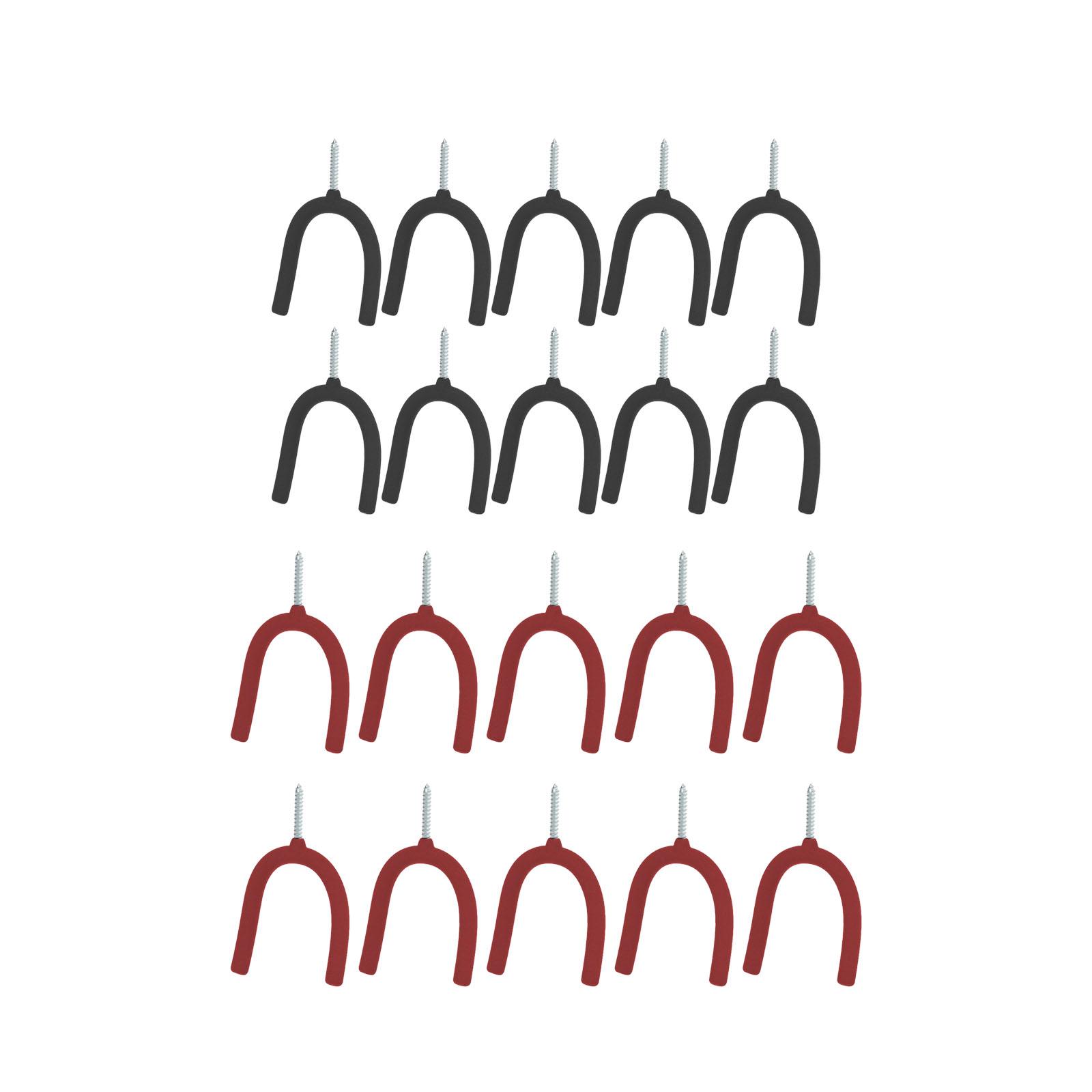 10개입 나사형 U자형 후크, 정원 도구용 벽걸이 홀더 - Gardening Tools Unique 리뷰 및 가격