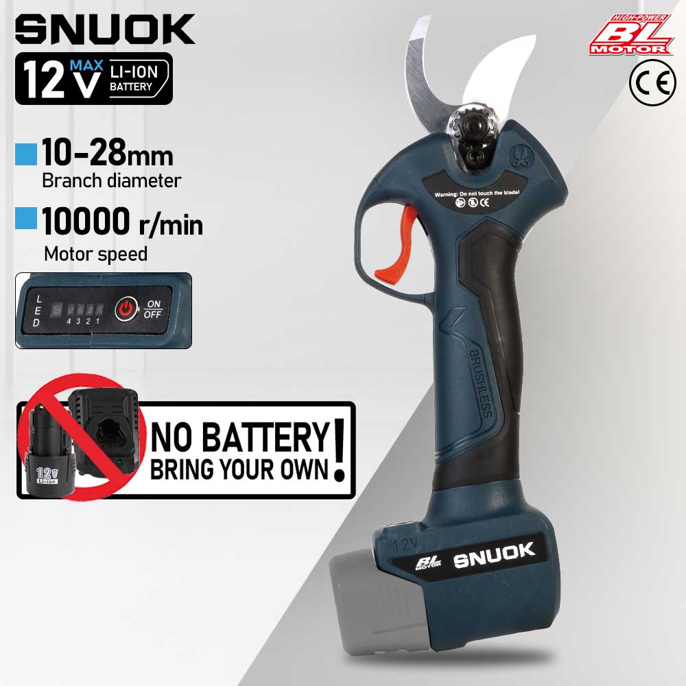 SNUOK 12V 브러시리스 전기 가지치기 가위 DIY - Gardening Tools Battery Powered 리뷰 및 가격