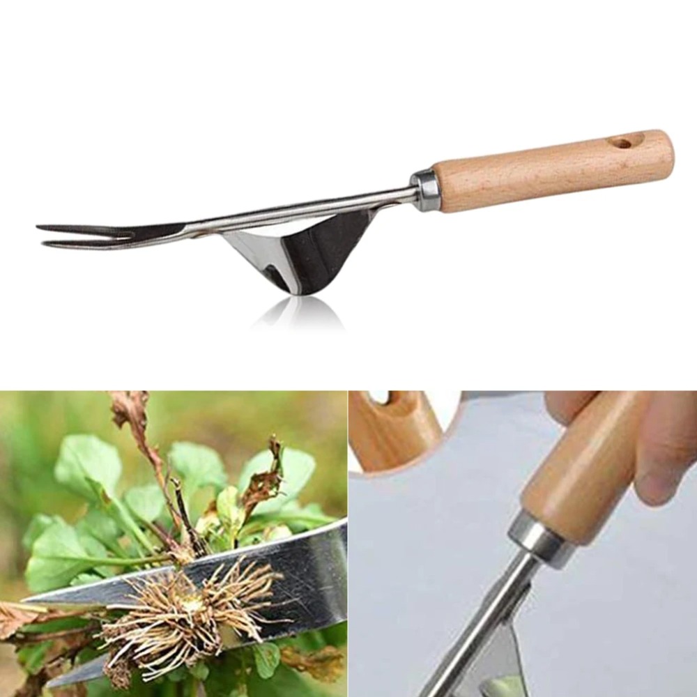 목재 손잡이 스테인레스 스틸 정원 잡초 제거 커터 풀러 - Weed Puller 리뷰 및 가격