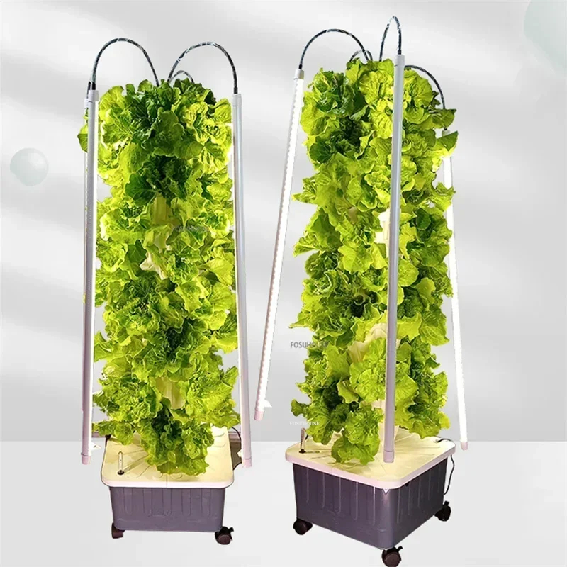 온실 정원 무토양 재배 타워 수직 수경 재배 시스템 일 - Gardening Hand Tools Japanese 리뷰 및 가격