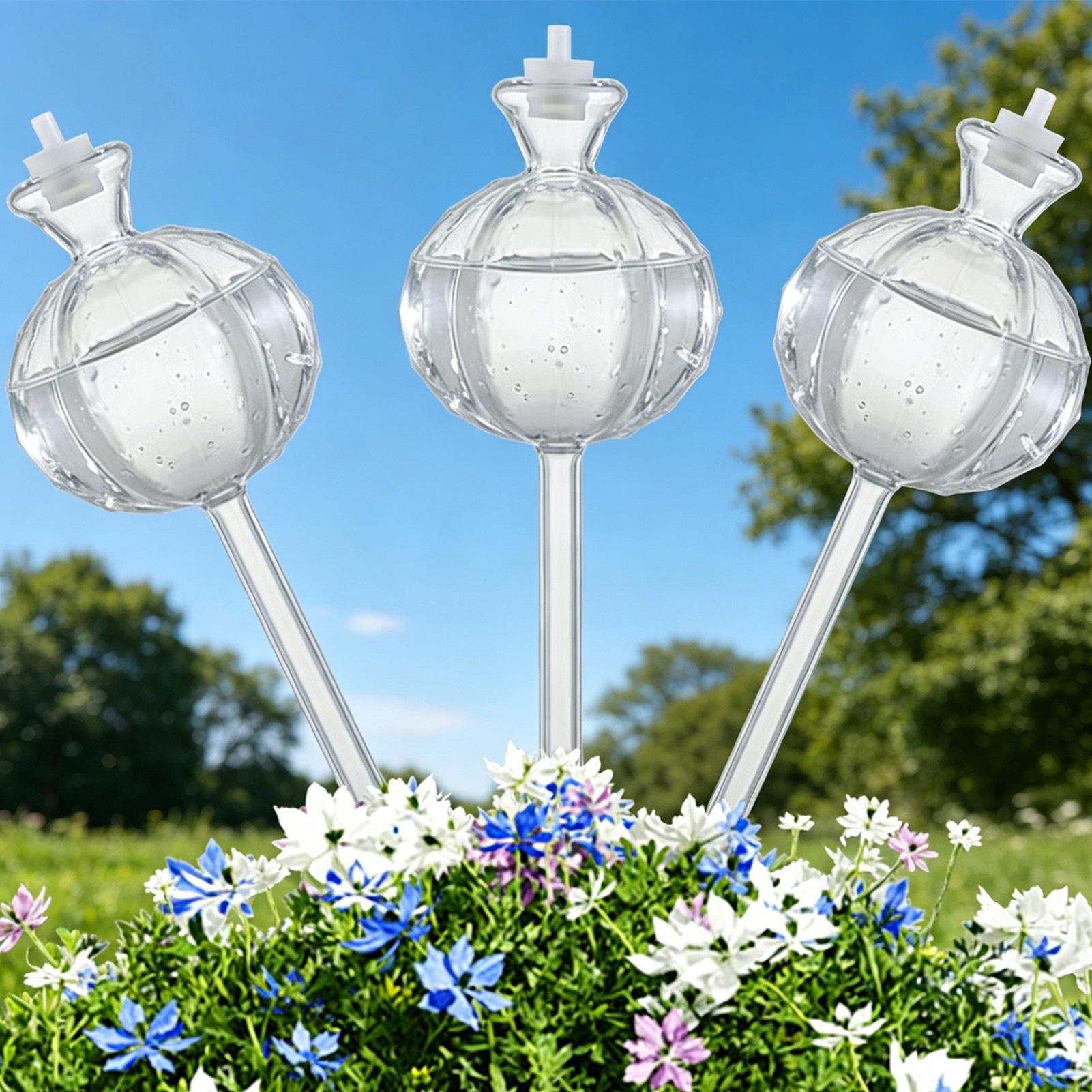 식물 급수 글로브 스테이크 3개 세트 점적 관수 슬로우 - Automatic Plant Waterer 리뷰 및 가격